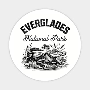 Alligator Everglades National Park Magnet